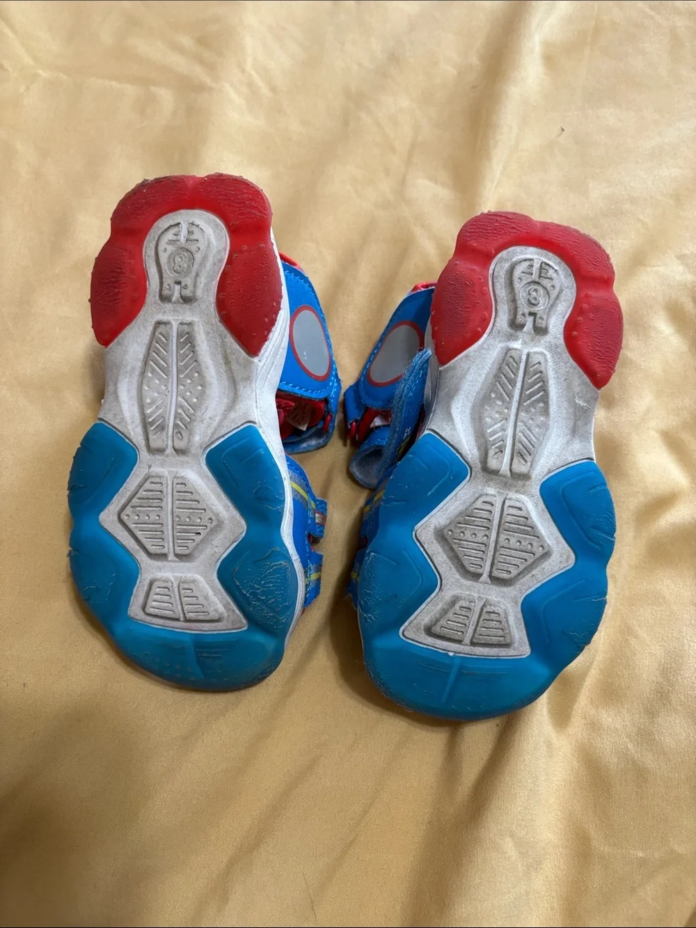 Paw Patrol Blue, Red and Yellow Kids Character Sandals